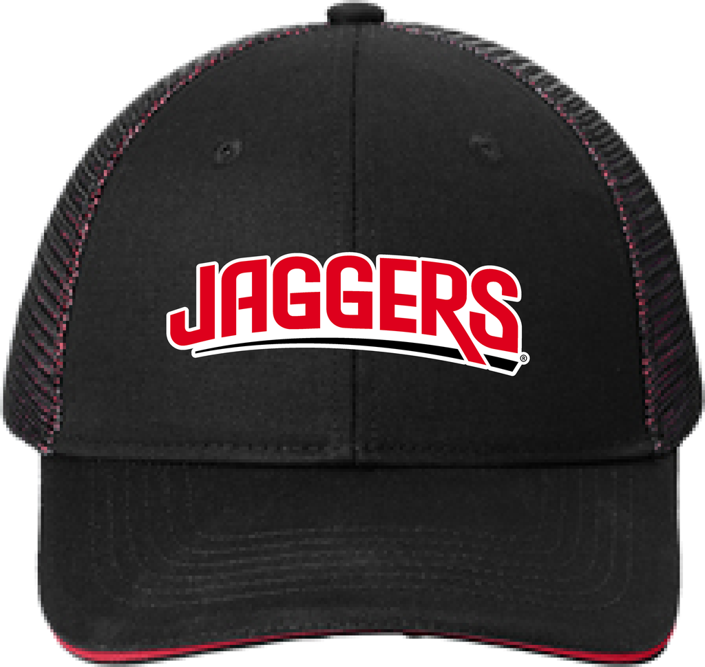 Jaggers C818 Cap Red/ Black