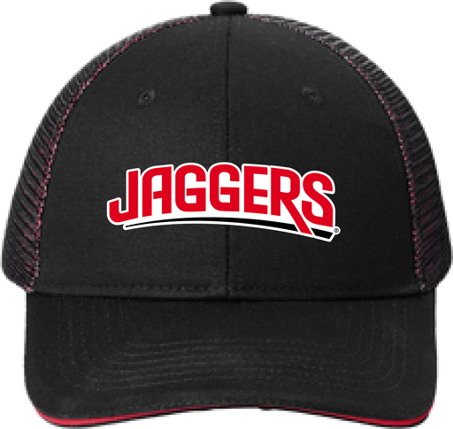 [JGC818RDBK] Jaggers C818 Cap Red/ Black